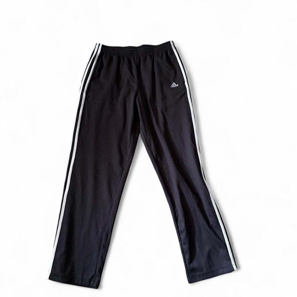 Adidas Women's Black and Grey Joggers-tracksuits